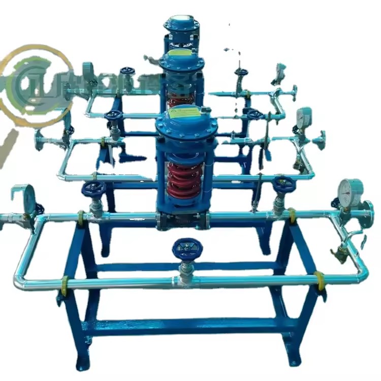 Customized Industrial Gas Regulator Pressure Reduction Package System for Oxygen Nitrogen Gases with 1 Year Warranty