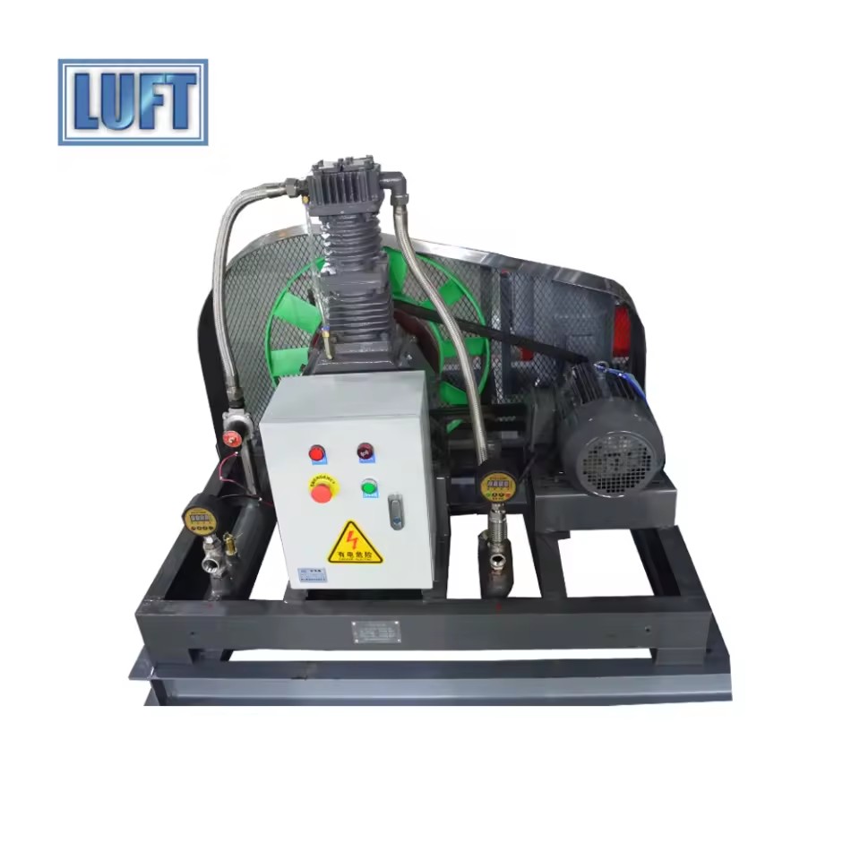 High Capacity Air Booster Compressor Gas Generator Equipment with PLC for Nitrogen Generator