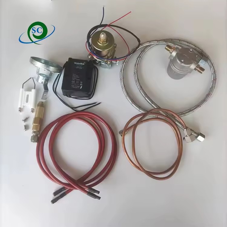 Complete Set of Small Waste Oil Burner System Waste Oil Burning System Parts Flame Retention Head