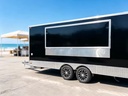 Ice Cream Cart Coffee Shop Cart Trailer Remorque Food Truck