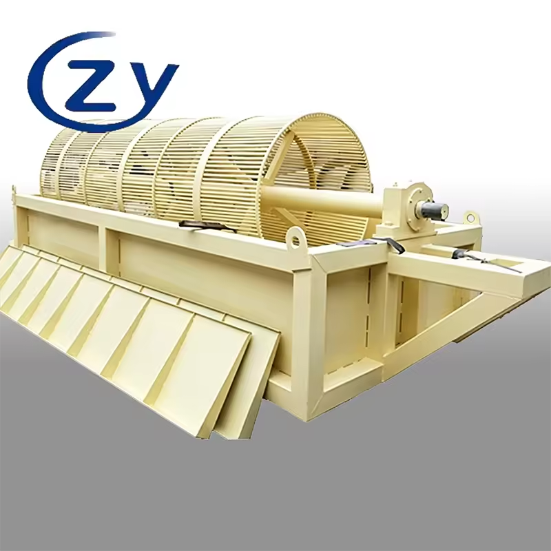 Efficient Rotary Peeler for Stable and Hygienic Starch Raw Material Processing