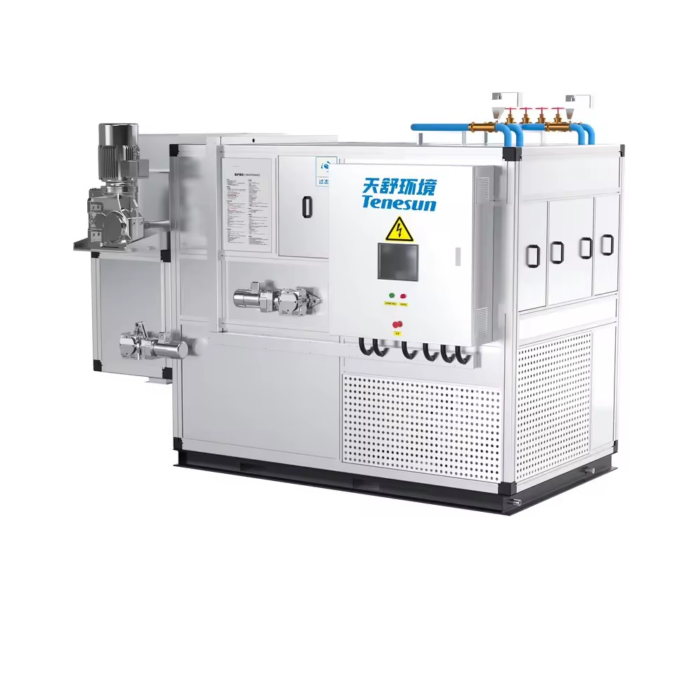 Low Energy Consumption Sludge Belt Dryer for Municipal Waste Treatment and Industrial Sewage Sludge Volume Reduction