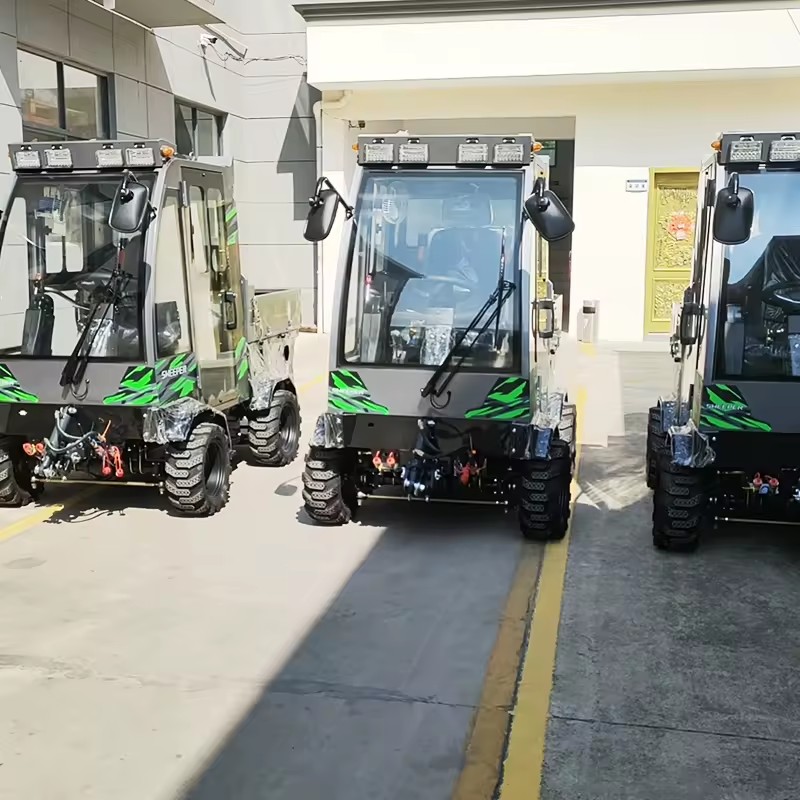 Mini Small Snow Removal Tractor Mounted Snow Plow for Farm Yard Use