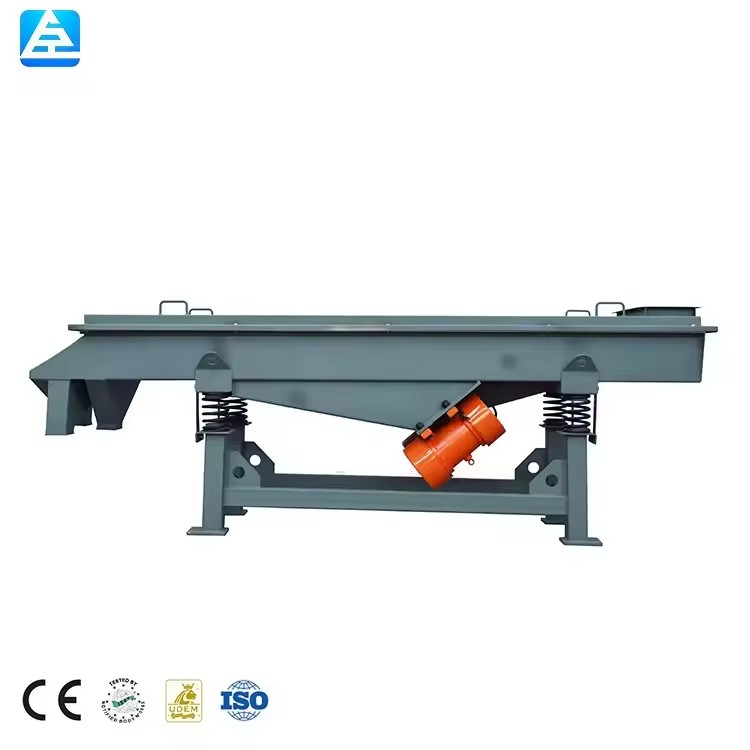 Fastener Linear Vibration Screen with Carbon Steel, Used for Bolt and Washer Sorting, High Precision Screening