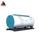 Fully Automatic Natural Circulation Three Passes Wet Back Horizontal Fire Tube PLC Controlled Oil/Gas Fired Steam Boiler