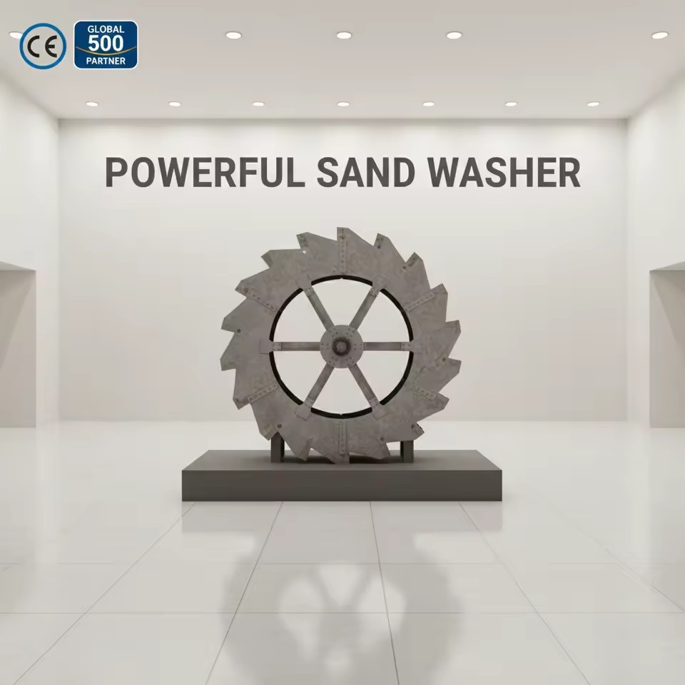 Wheel Sand Washing Machine High Capacity Sand Cleaning Machine for Mineral Processing