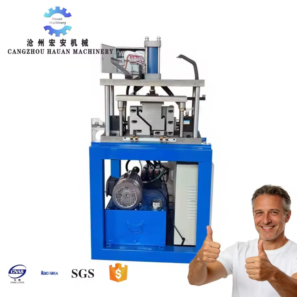 Anti-rust Wear-Resistant Necking Machine for Stainless Steel Trough 6.8kW Motor 380V Multifunctional 45 Cutting 0.5mm