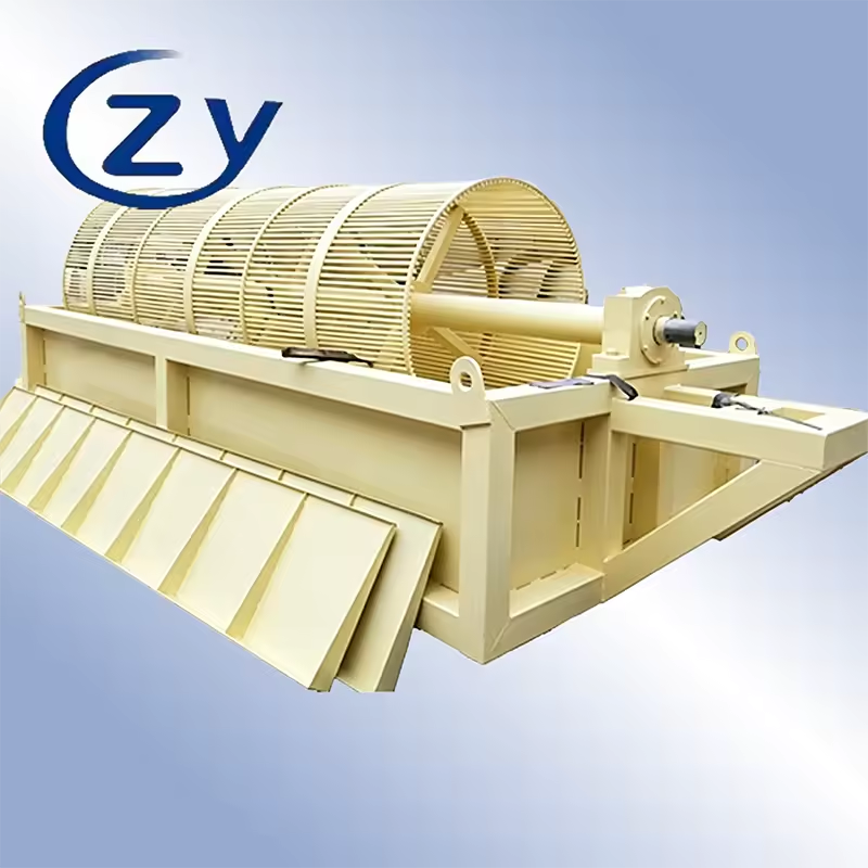 Industrial Automatic Rotary Peeler for Continuous Sweet Potato Processing