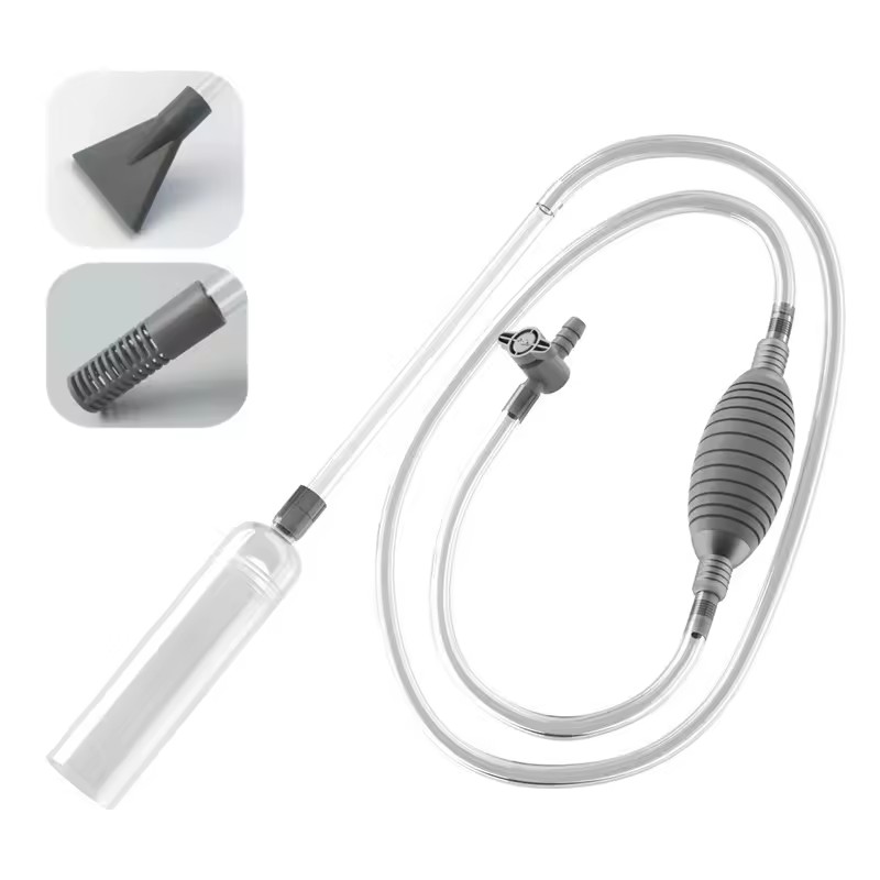 Wholesale Aquarium Accessories Fish Tank Water Changer Durable Cleaning Tools Fish Tank Gravel Cleaner Plastic Pump Siphon