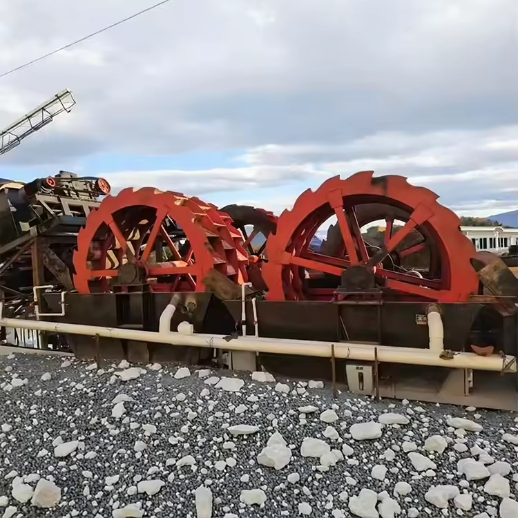 High Efficiency Wheel Sand Washing Machine for Silica Gravel River Sand Processing Plant