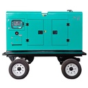 Industrial Silent Trailer Diesel Generator Set Multiple Protection Functions Genset for Oil and Gas Field Operation