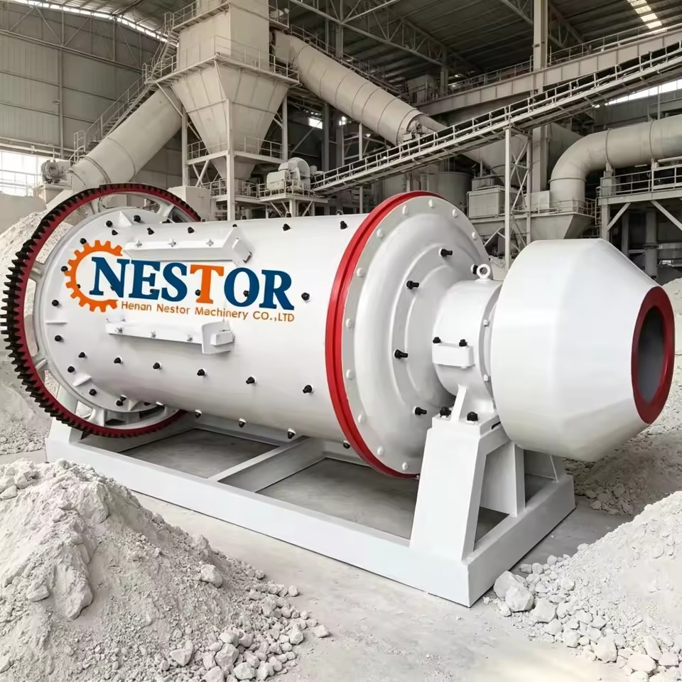 Low Energy Consumption Ball Mill Mineral Grinding Equipment Ball Mill for Sand Making and Ore Beneficiation
