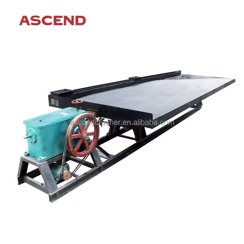 Mining Mineral Mine Gold Copper Ore Gravity Separator 6s Shaking Table Shaker Table Machine