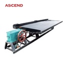 Mining Mineral Mine Gold Copper Ore Gravity Separator 6s Shaking Table Shaker Table Machine