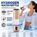 5000PPB 6000ppb Hydrogen Water Bottle SPE and PEM Technology Portable Hydrogen Rich Water Cup High Quality Water Generator