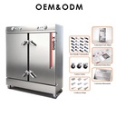 Commercial Electric Food Steamer Cooker Stainless Steel 24 Tray Rice Steamer Cabinet for Food Processing