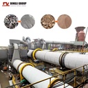 Complete Mining Slag Rotary Dryer Plant for Mineral Ore Slag Chrome Concentrate Dehydration