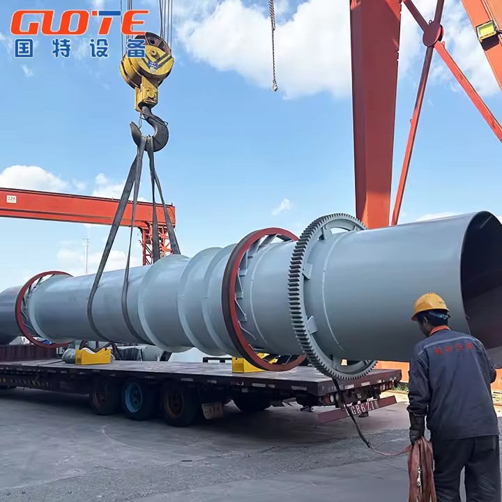Rotary Dryer Large Industrial Single Drum Dryer Mineral Sand Quartz Sand Dryer