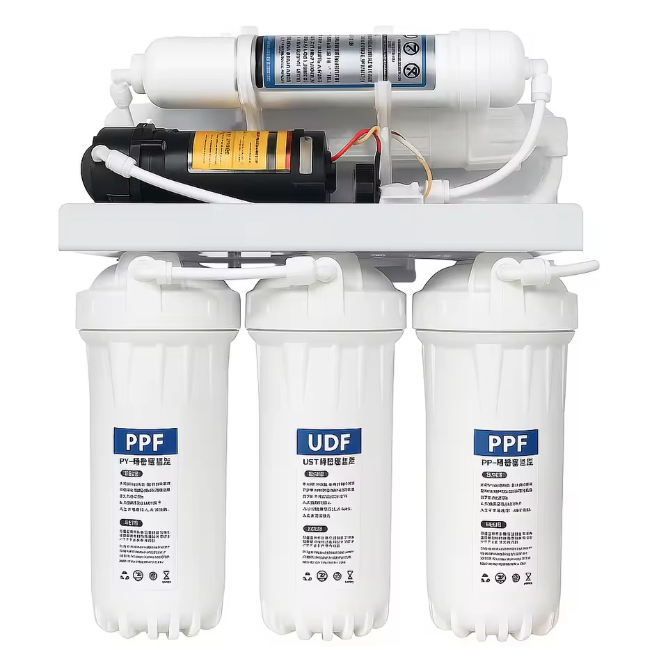 Small Electric Reverse Osmosis Commercial Household RO Plant Mineral Water Treatment System 5 Stage Purifier CE Certified