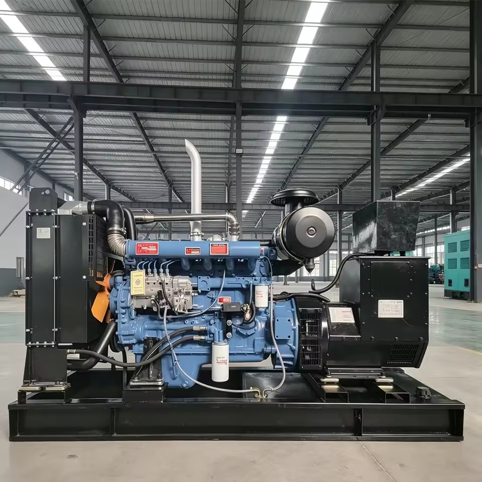 Open Frame Diesel Generator Set Designed For Quick On Site Commissioning At Industrial Project Locations