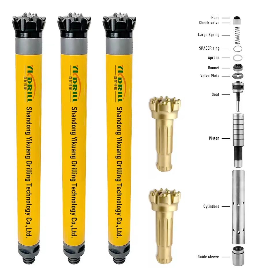 Air Pressure DTH Hammer Drilling Tool Ore Mining Water Well Drilling Quarry Mineral