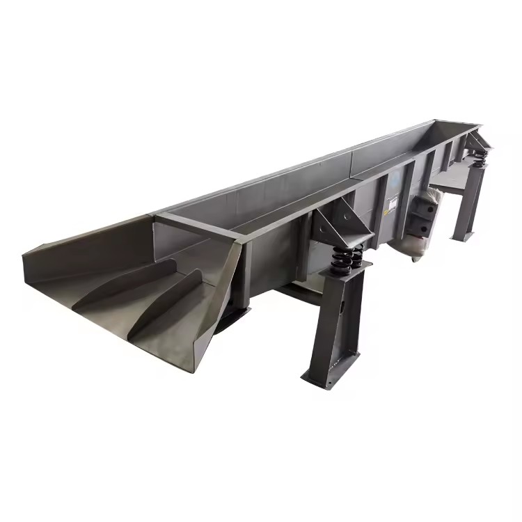 Motor Vibratory Feeder Machine Mining Quarry Aggregate Variable Speed Control CE Certified Industrial Vibrating Feeder