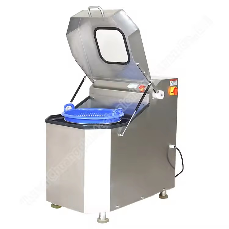 Centrifugal Spin Dehydrator Machine Vegetable Dewatering Machine Vibration Technology 500kg/h Capacity SUS304 Stainless Steel