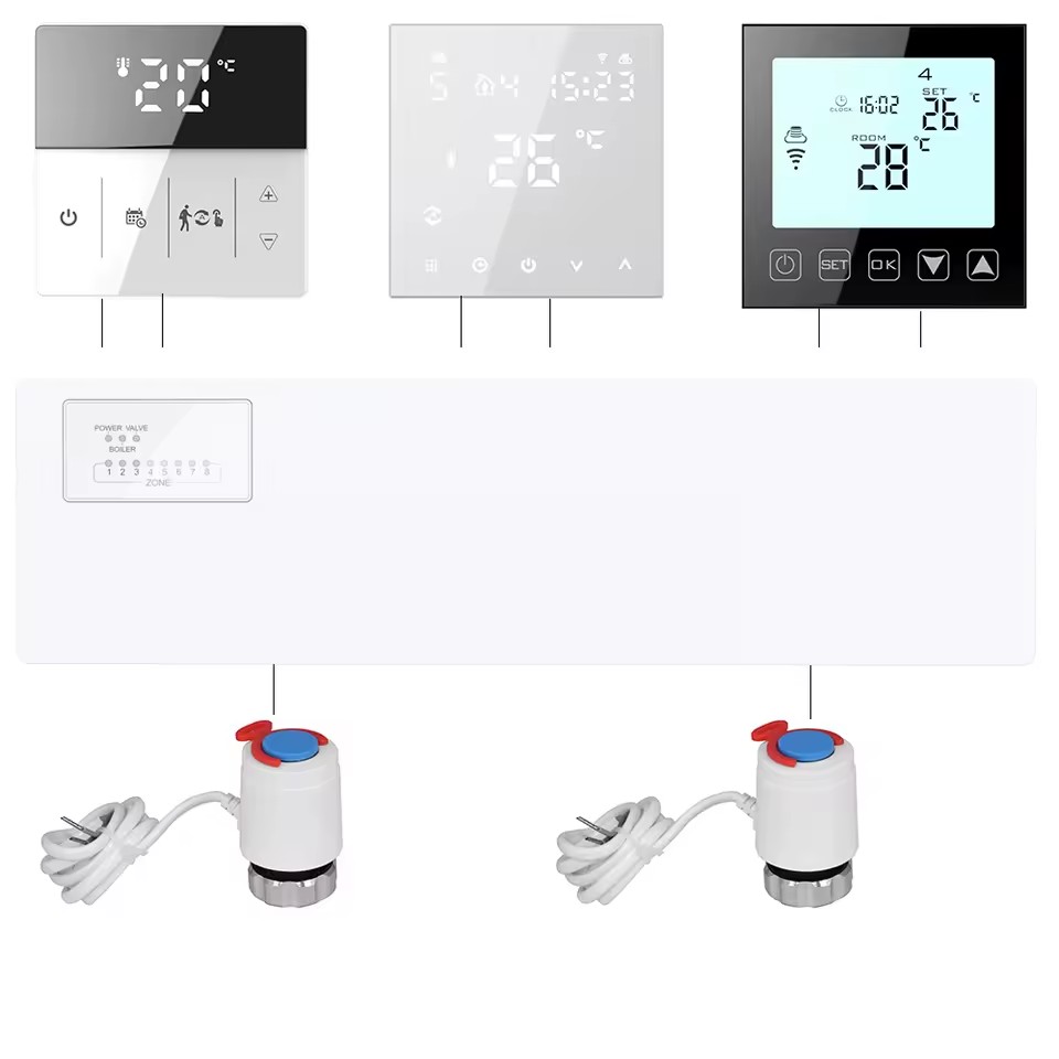 Wired Centralized Controller Upgrade Hot Selling 8-zone Control Factory Manufacturing Central Controller