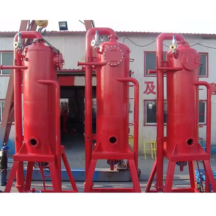 Well Control Equipment Drilling Rig Mud Tanks / Free Gas Separator / Oil Gas Separator