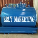 Easy Refueling Double Layer diesel Petrol Skid Oil Storage tank
