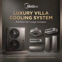 Midea R32 High Capacity 5 Zone Multi Zone Air Conditioning Central System