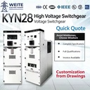 KYN28-12 Model 12kV Compact Circuit Breaker Intelligent Control RMU Medium Voltage Switchgear for Renewable Energy Distribution