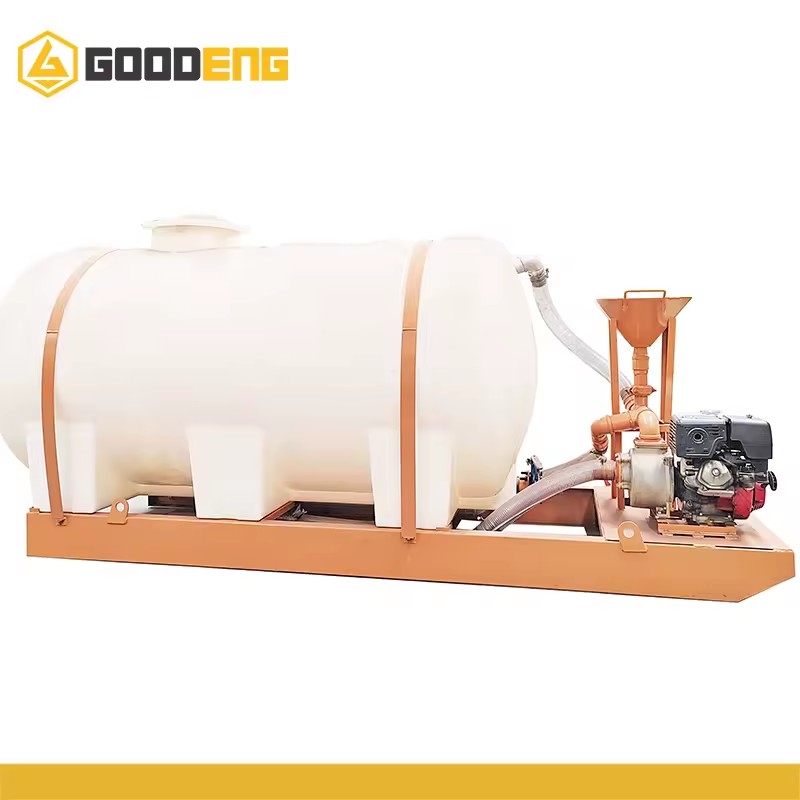 Mud Mixing Tank GMS3000 High Efficiency Diesel Mix System for Trenchless Field