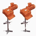 Oilfield Well Drilling Solids Control Equipment Mud Agitator Mixer with Impeller for Mud Tank
