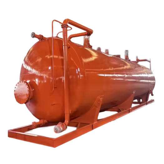 Modular Oilfield Fuel Water Skid Tank Q345R Construction PE 16mm Inner Layer 10 150m3