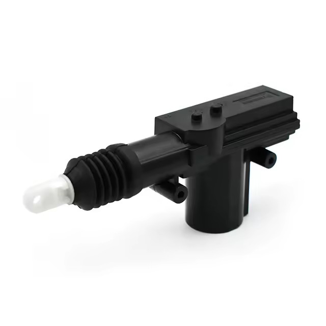 Universal DC 12V ABS Car Door Lock Actuator Kit with 360 Degree Rotation 2-Wire & 5-Wire Central Lock System