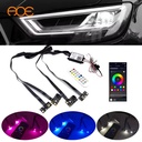 AOE Audi A3 S3 RS3 2016-2020 Matrix LED Headlight Color Changing RGBW DRL with /Wireless Remote