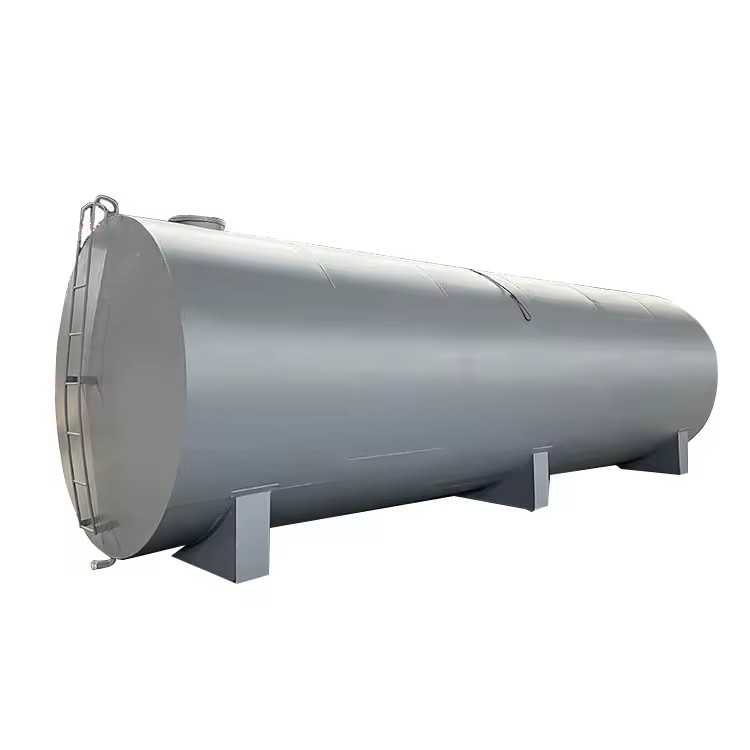 Factory Horizontal Carbon Steel 10 Ton Tank Price Biogas Storage Tank