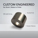 Custom CNC Turning Service Precision Stainless Steel Machined Cylinder Bushing Sleeve Shaft Coupling Collar