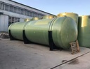 New Fiberglass Underground Diesel Fuel Storage Tank for Construction with Anti-corrosion and Cutting Service