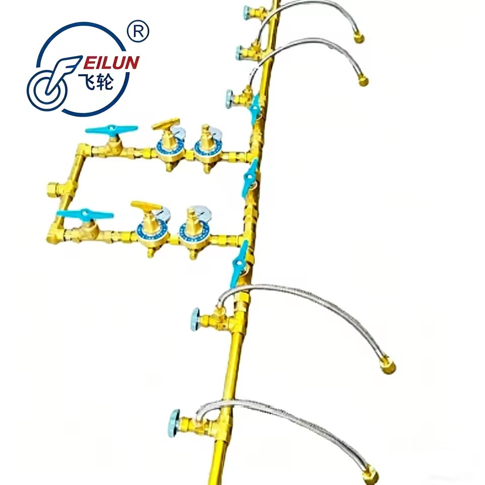 Hospital Medical Gas Cylinder Oxygen Supplying Central Manifold Switching System for Medical Oxygen System & Industrial Gas Use