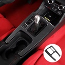 For Honda Civic 11th 2022 2023 2024 2025 FL5 Carbon Fiber Pattern/black/electroplated on the Central Control Gear Accessory