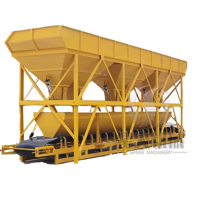 Aggregate Dosing Hopper Small Weigh Batching a Weighing Hopper Type Concrete Batching Machine