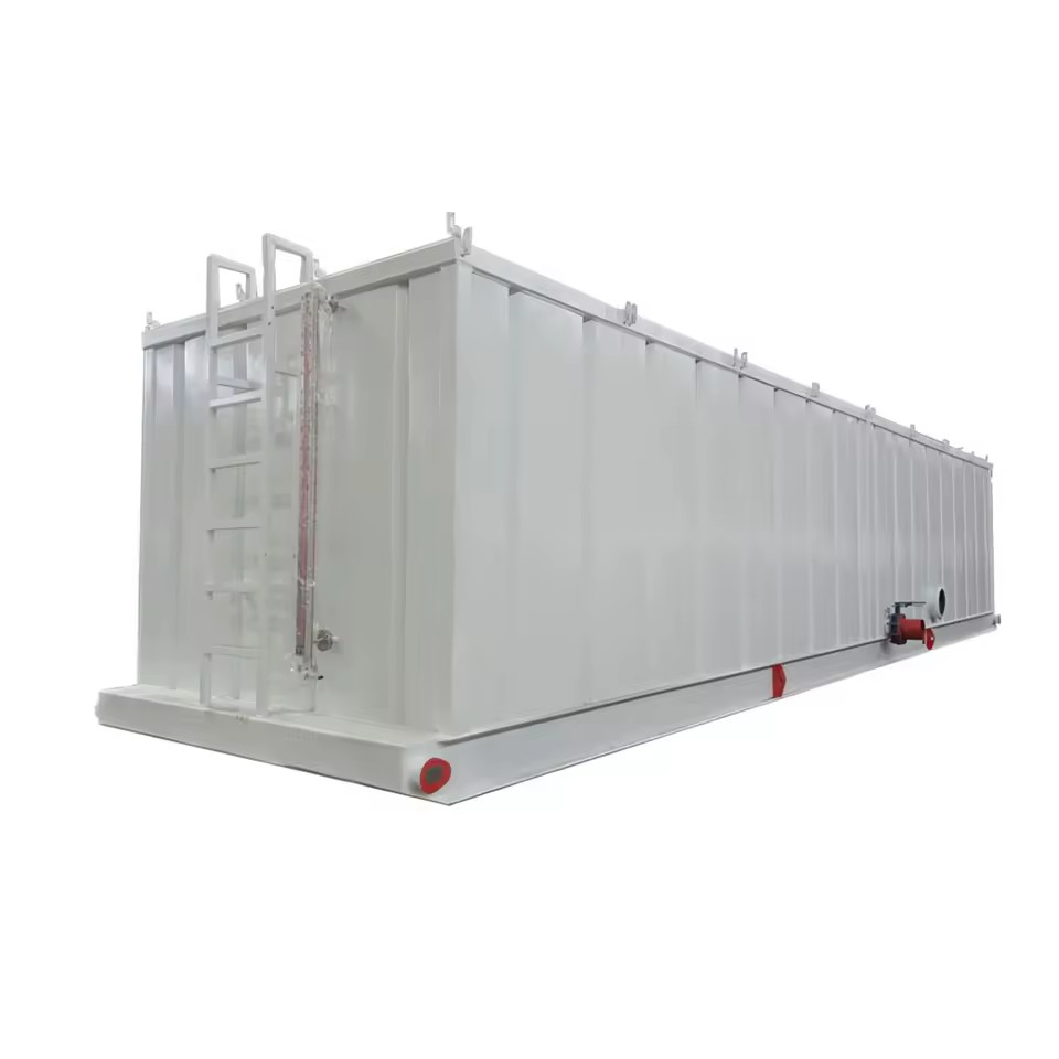 Customizable Oil Drilling Mud Tank-Q235 Heavy Steel High Efficiency Big Capacity 1-Year Warranty Auto Water Supply Modular