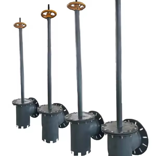 Direct Sales From Manufacturer DN350 Pull-Up Tank Bottom Valve Sea Bottom Valve Dedicated for Oilfield Mud Tanks