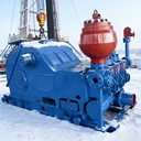 Oilfield drilling mud pump F series three-cylinder mud pump F500, F800, F1000, F1300, F1600