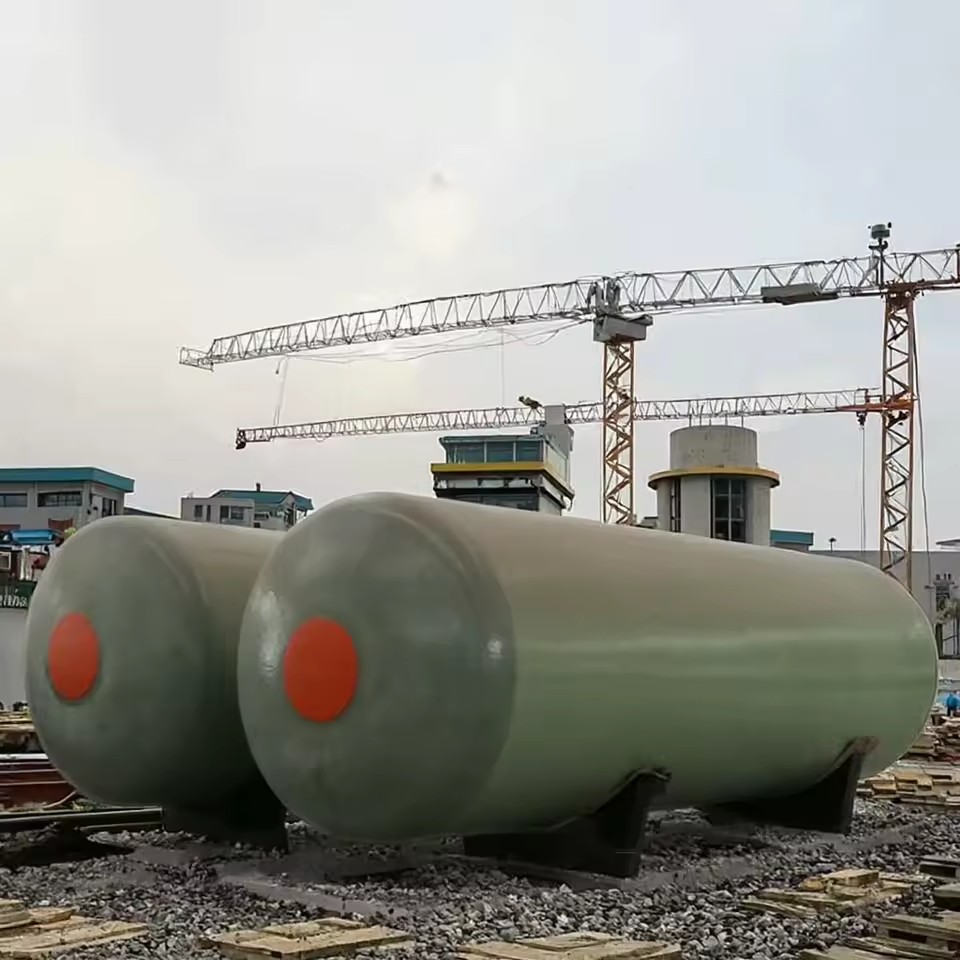 20000 Liter Double Walled Petrol Station Underground Fuel tank for Sale