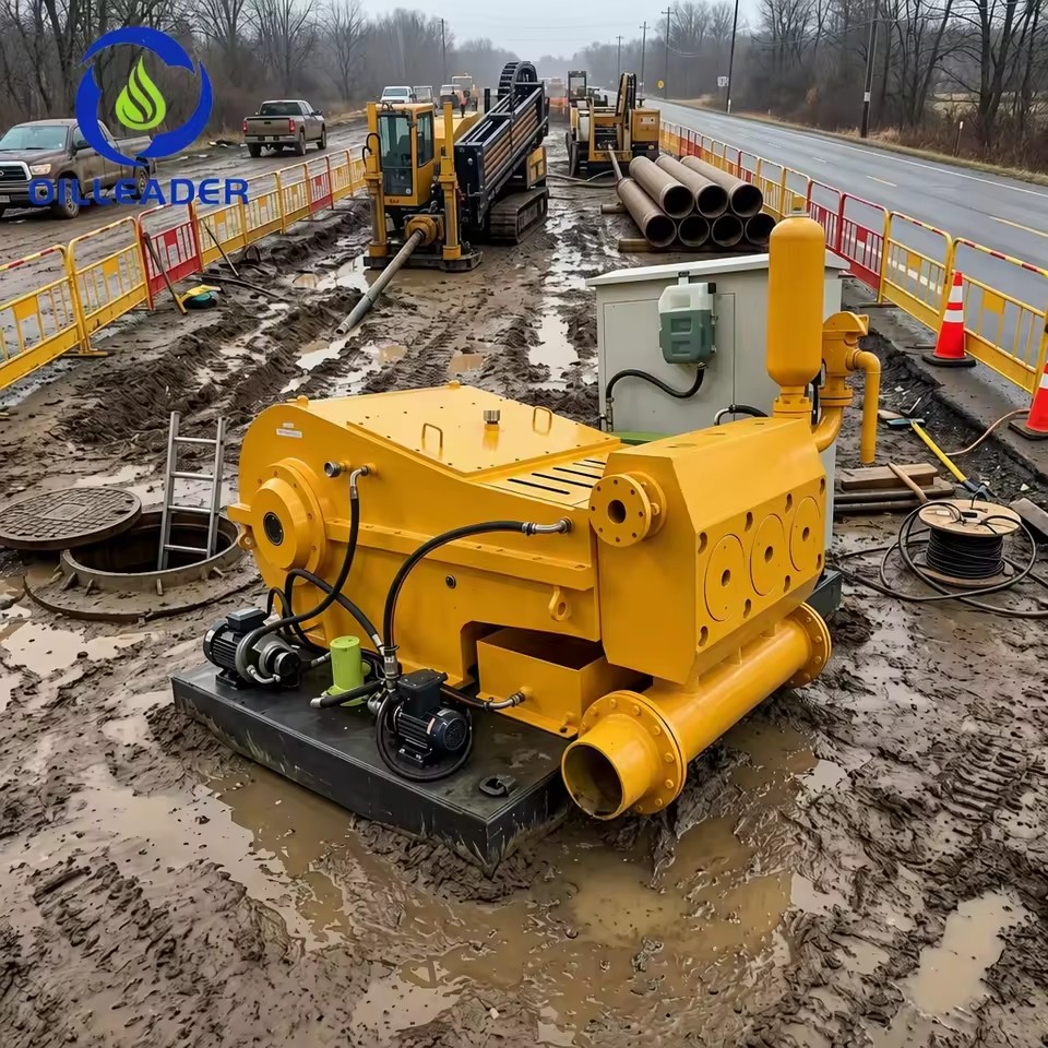 3DP-2800S Diesel/Electric Driven Mud Pump Horizontal Directional Drilling Rig High Pressure Large Flow Trenchless