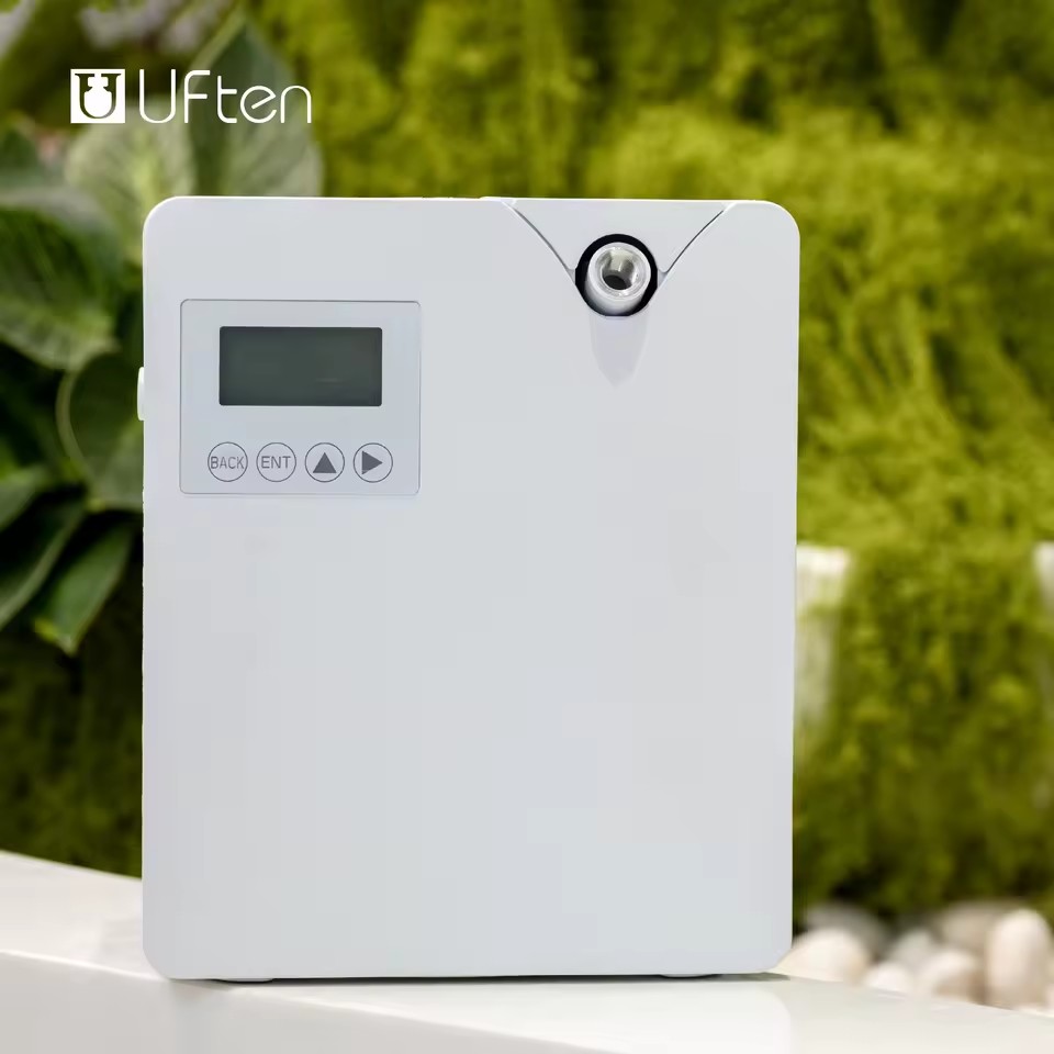 2026 High-end Hvac Aroma Diffuser Smart Lcd Display Commercial Scent Diffuser Hvac Diffuser with Triple Smart Control