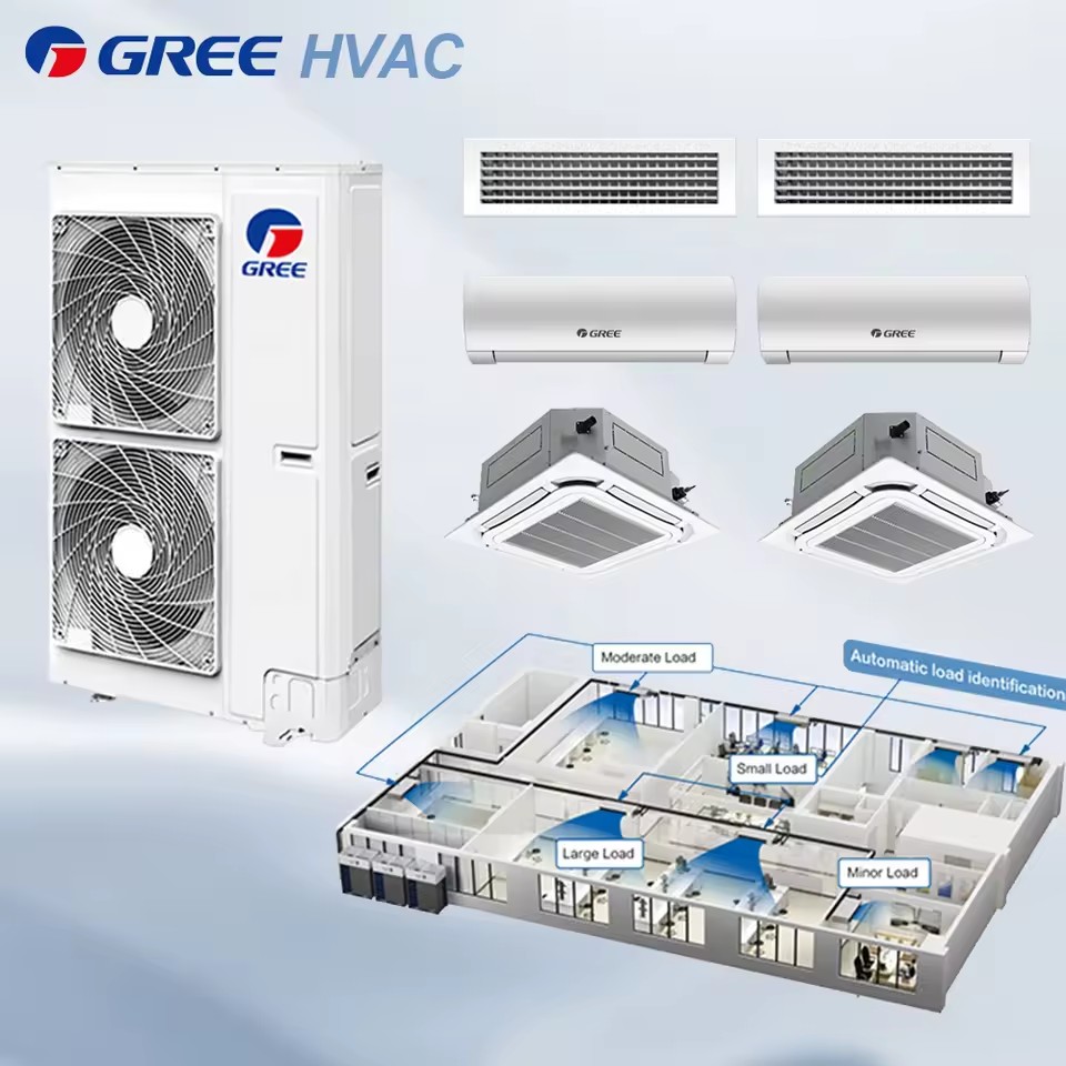 Gree Multi Zone Split Air Conditioning System Outdoor Unit for Apartments Hotels and Commercial Buildings 16KW Central AC